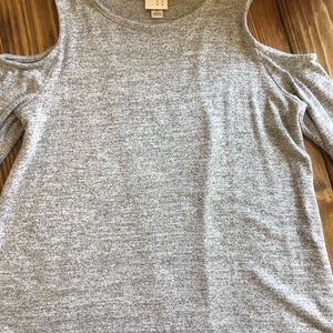 Xs cold shoulder top